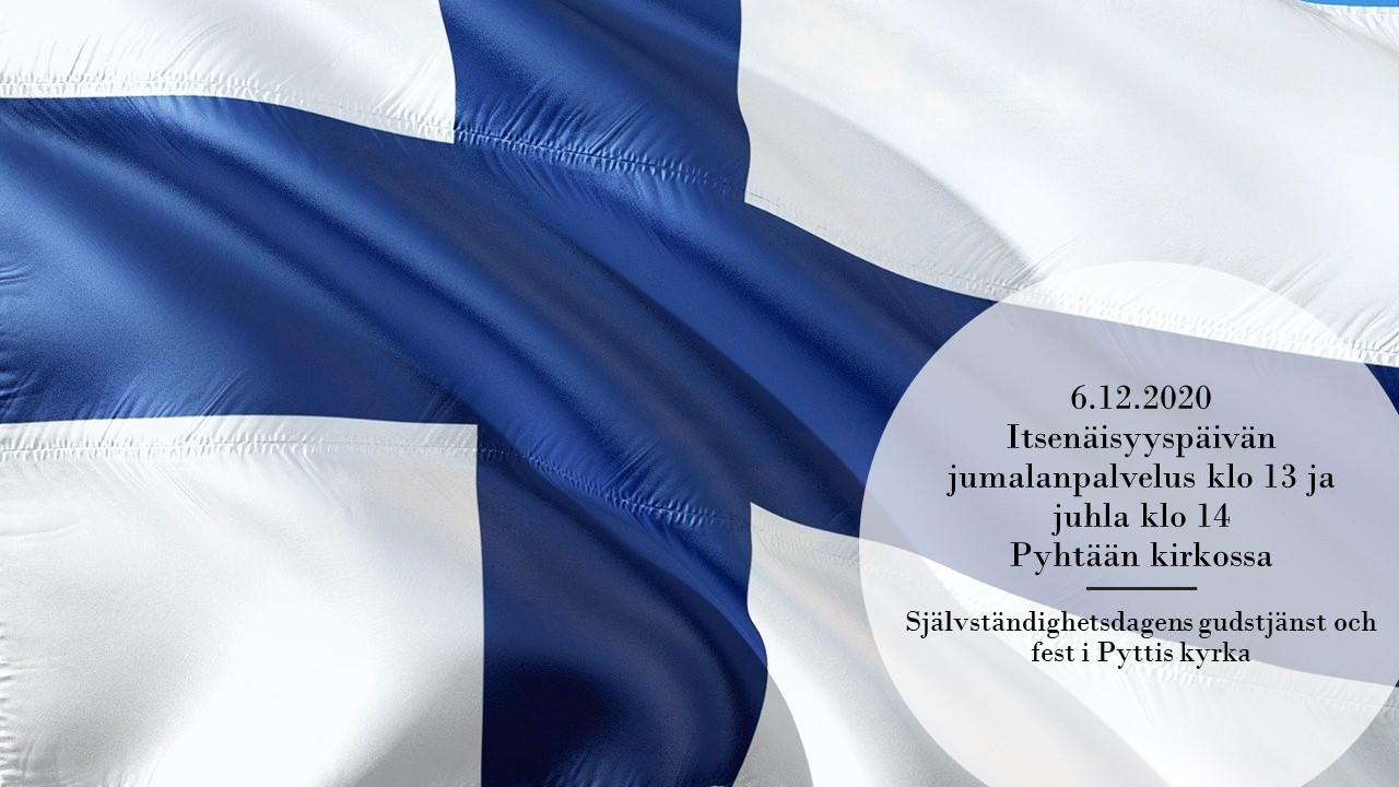 Itsenäisyyspäivän kaksikielinen sanajumalanpalvelus Itsenäisyyspäivä Pyhtään kirkossa