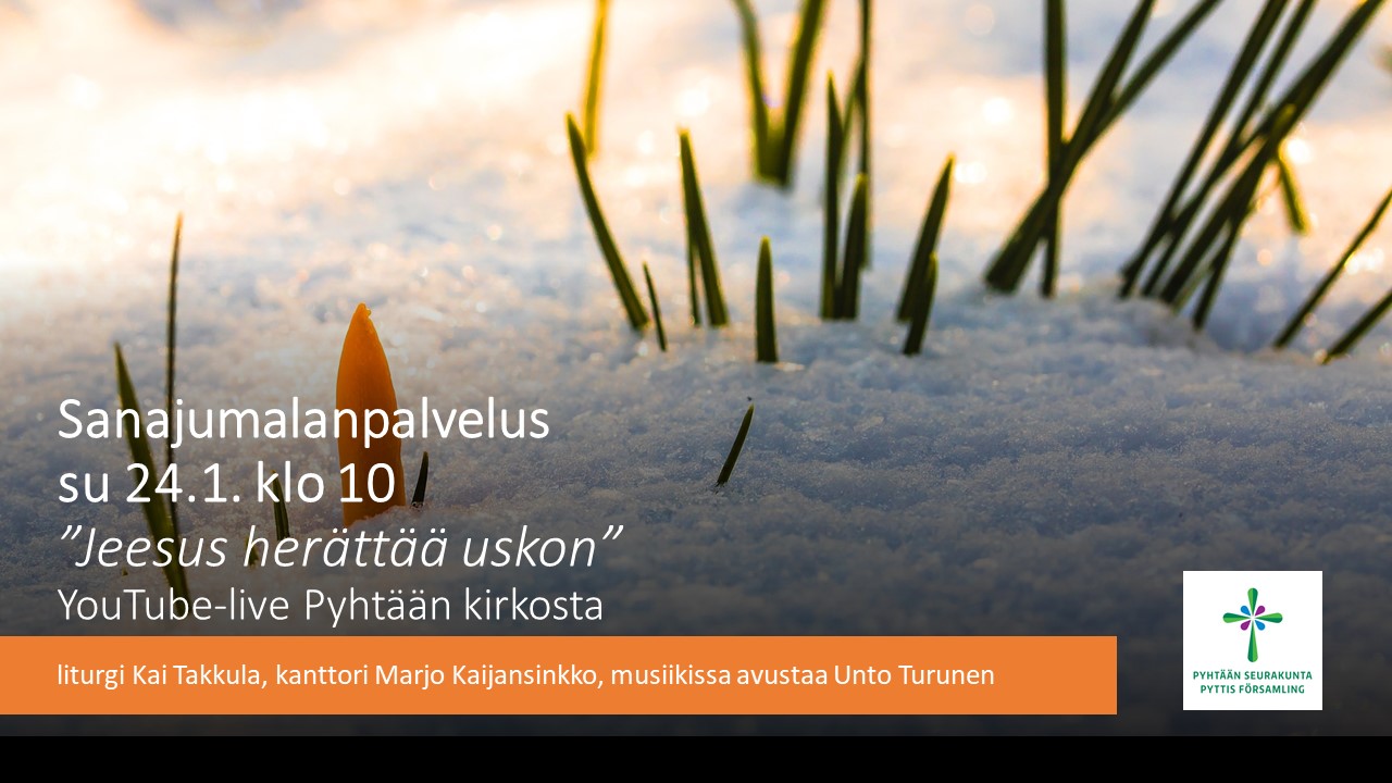 Jumalanpalvelus mainos